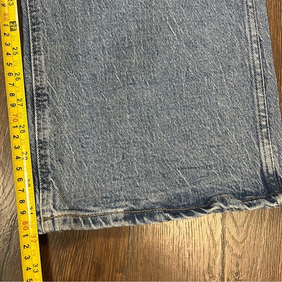 J. Crew High Rise Flare Blue Denim Jeans SZ 31T - Picture 7 of 7